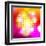 Bokeh Background with Pop-Art Dots-Selenka-Framed Art Print