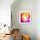 Bokeh Background with Pop-Art Dots-Selenka-Framed Art Print displayed on a wall