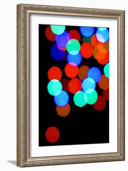 Bokeh Colors II-Monika Burkhart-Framed Premium Photographic Print