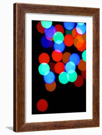 Bokeh Colors II-Monika Burkhart-Framed Premium Photographic Print