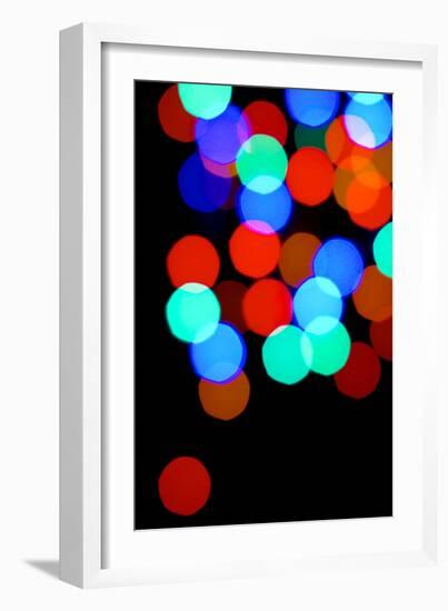 Bokeh Colors II-Monika Burkhart-Framed Premium Photographic Print