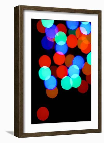 Bokeh Colors II-Monika Burkhart-Framed Photographic Print