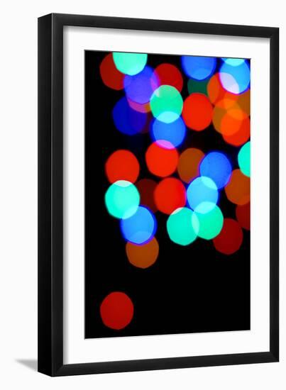 Bokeh Colors II-Monika Burkhart-Framed Photographic Print