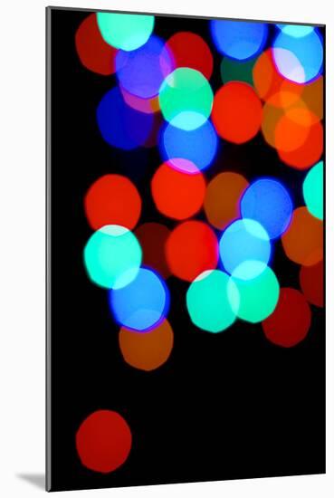 Bokeh Colors II-Monika Burkhart-Mounted Photographic Print