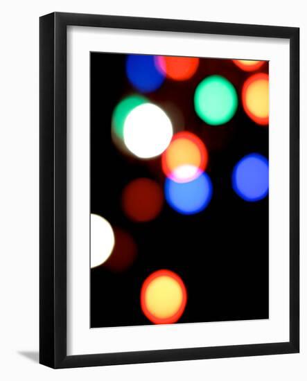 Bokeh Colors IV-Monika Burkhart-Framed Photographic Print