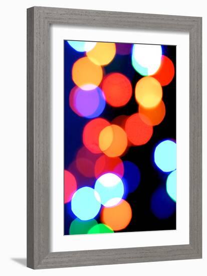 Bokeh Colors V-Monika Burkhart-Framed Photographic Print