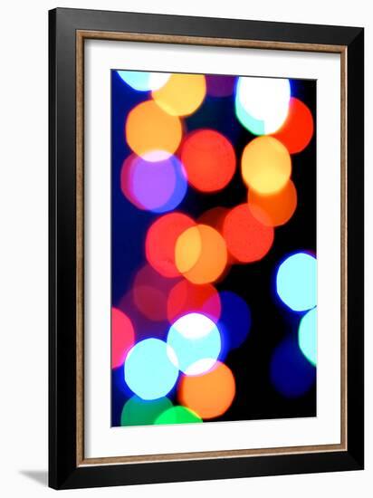 Bokeh Colors V-Monika Burkhart-Framed Photographic Print