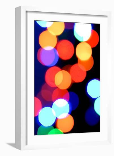 Bokeh Colors V-Monika Burkhart-Framed Photographic Print