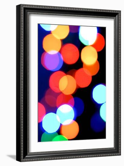 Bokeh Colors V-Monika Burkhart-Framed Photographic Print