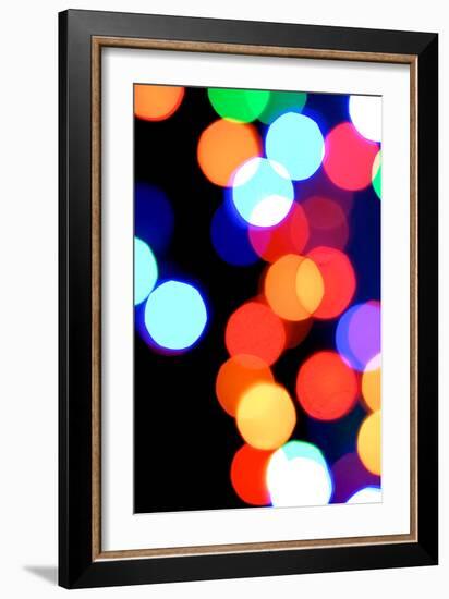 Bokeh Colors VI-Monika Burkhart-Framed Photographic Print