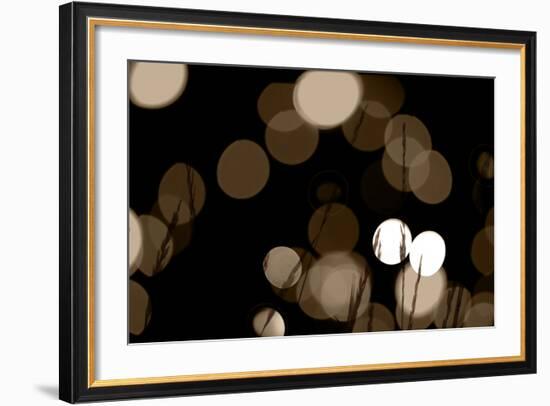 Bokeh Grass II-Erin Berzel-Framed Photographic Print