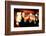 Bokeh II-Leesa White-Framed Photographic Print