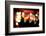 Bokeh II-Leesa White-Framed Photographic Print