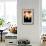 Bokeh III-Leesa White-Framed Photographic Print displayed on a wall