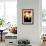 Bokeh III-Leesa White-Framed Photographic Print displayed on a wall