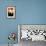 Bokeh III-Leesa White-Framed Photographic Print displayed on a wall