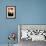 Bokeh III-Leesa White-Framed Photographic Print displayed on a wall