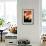 Bokeh IV-Leesa White-Framed Photographic Print displayed on a wall