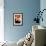 Bokeh IV-Leesa White-Framed Photographic Print displayed on a wall