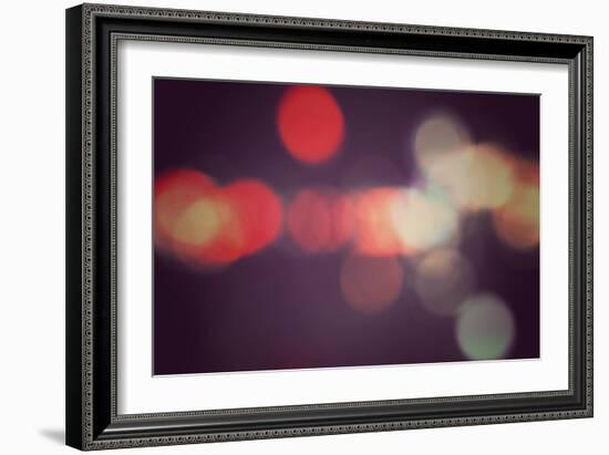 Bokeh Light Vintage-nu1983-Framed Art Print