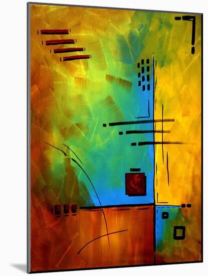 Bold Abstract Geometric-Megan Aroon Duncanson-Mounted Art Print