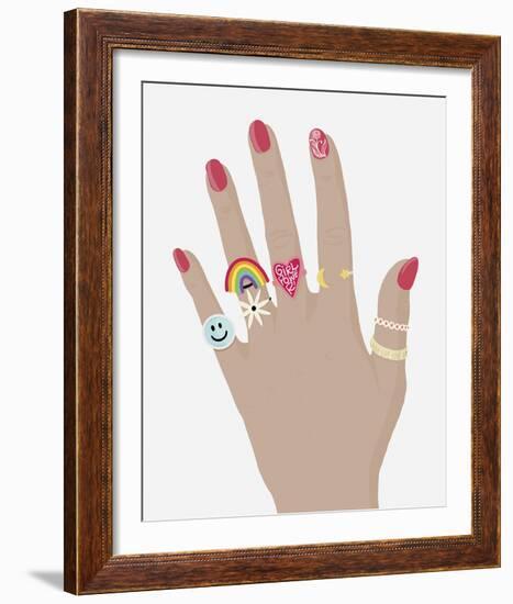 Bold and Bright - Glam-Kim Colthurst Johnson-Framed Giclee Print