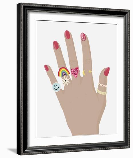 Bold and Bright - Glam-Kim Colthurst Johnson-Framed Giclee Print