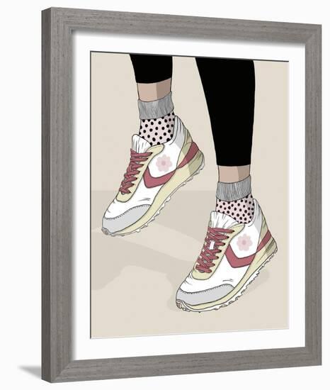 Bold and Bright - Kicks-Kim Colthurst Johnson-Framed Giclee Print