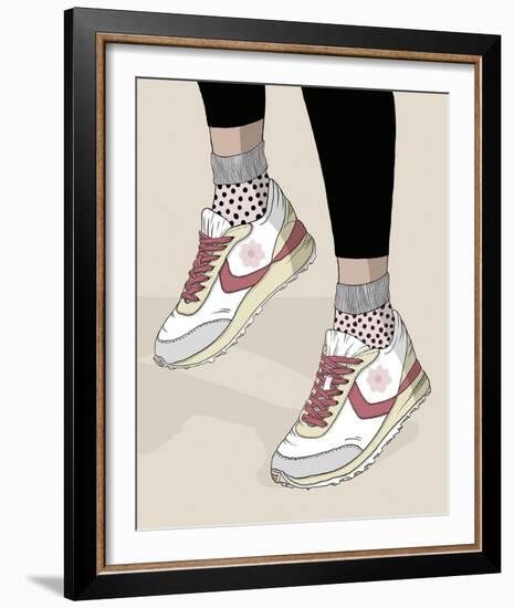 Bold and Bright - Kicks-Kim Colthurst Johnson-Framed Giclee Print