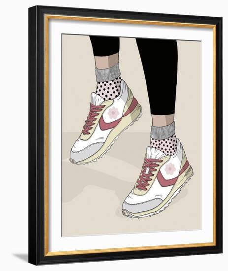 Bold and Bright - Kicks-Kim Colthurst Johnson-Framed Giclee Print