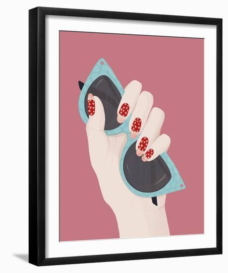 Bold and Bright - Shade-Kim Colthurst Johnson-Framed Giclee Print