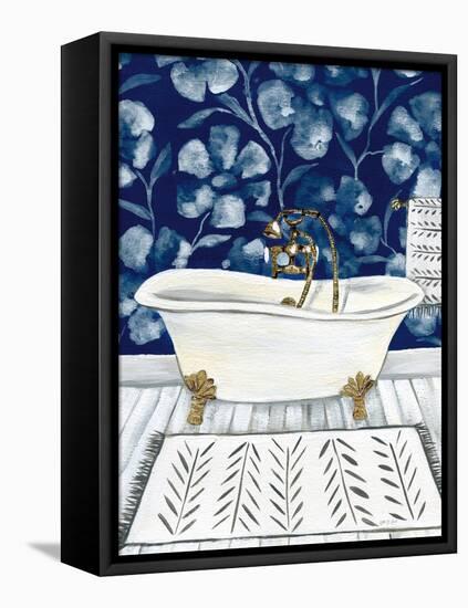 Bold Bathroom I-Yvette St. Amant-Framed Stretched Canvas