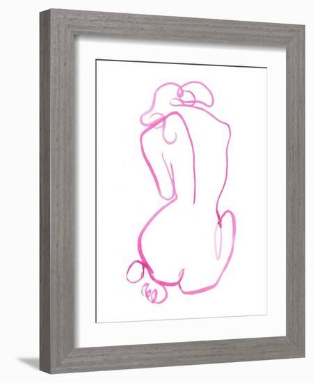 Bold Blind Contour I-Jennifer Paxton Parker-Framed Art Print