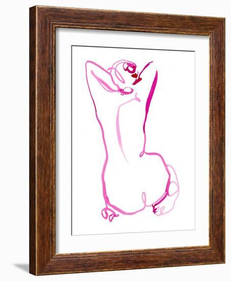 Bold Blind Contour II-Jennifer Paxton Parker-Framed Art Print