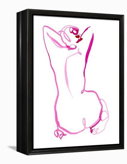 Bold Blind Contour II-Jennifer Paxton Parker-Framed Stretched Canvas