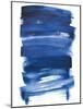 Bold Blue IV Crop-Mercedes Lopez Charro-Mounted Art Print