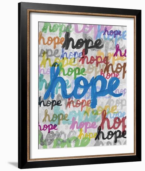 Bold Brushstrokes - Hope-Lottie Fontaine-Framed Giclee Print