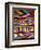 Bold Colors in Fabric Design in Market, Chinceros, Peru-Jim Zuckerman-Framed Photographic Print