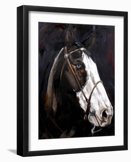 Bold Faced-Renee Gould-Framed Giclee Print