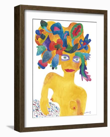 Bold Figure - Hat-Gerry Baptist-Framed Giclee Print