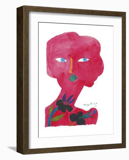 Bold Figure - Pout-Gerry Baptist-Framed Giclee Print