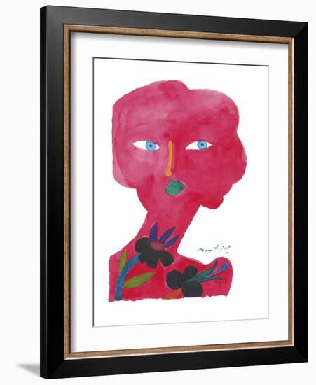 Bold Figure - Pout-Gerry Baptist-Framed Giclee Print