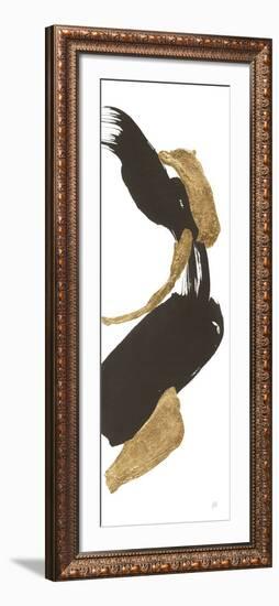 Bold Gold Tall IV-Chris Paschke-Framed Art Print