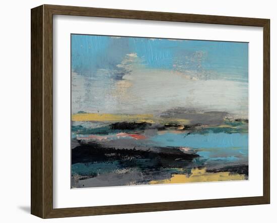 Bold Horizon II-Jennifer Goldberger-Framed Art Print