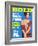 Bold, Lurid Magazine Cover with Cheesecake-null-Framed Art Print