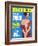 Bold, Lurid Magazine Cover with Cheesecake-null-Framed Art Print