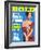 Bold, Lurid Magazine Cover with Cheesecake-null-Framed Art Print