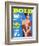 Bold, Lurid Magazine Cover with Cheesecake-null-Framed Art Print