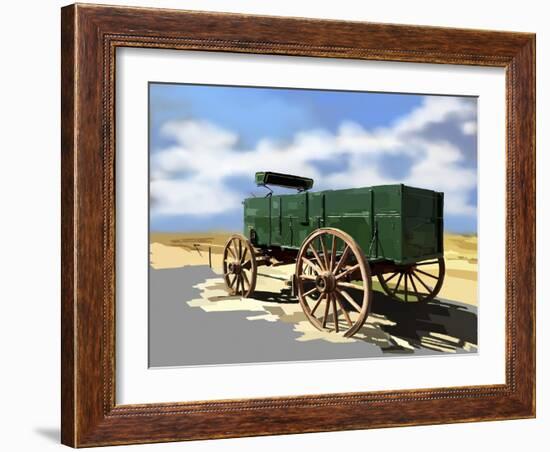 Bold Wagon I-Emily Kalina-Framed Art Print