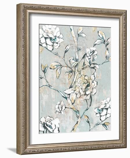 Bold White-Asia Jensen-Framed Art Print